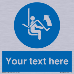 Custom Mandatory: Open safety bar of chairlift